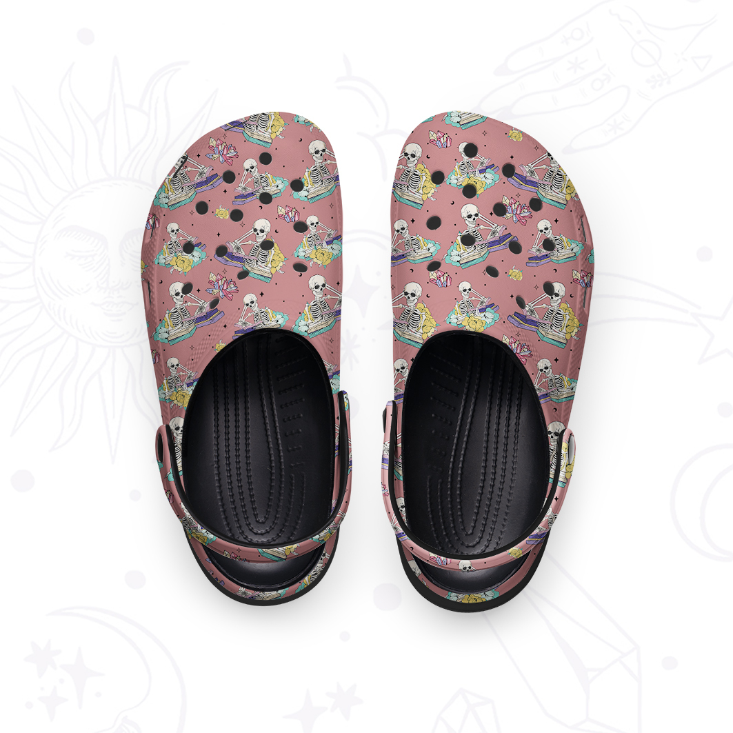 Purplehecate Book Lover Rubber Clogs