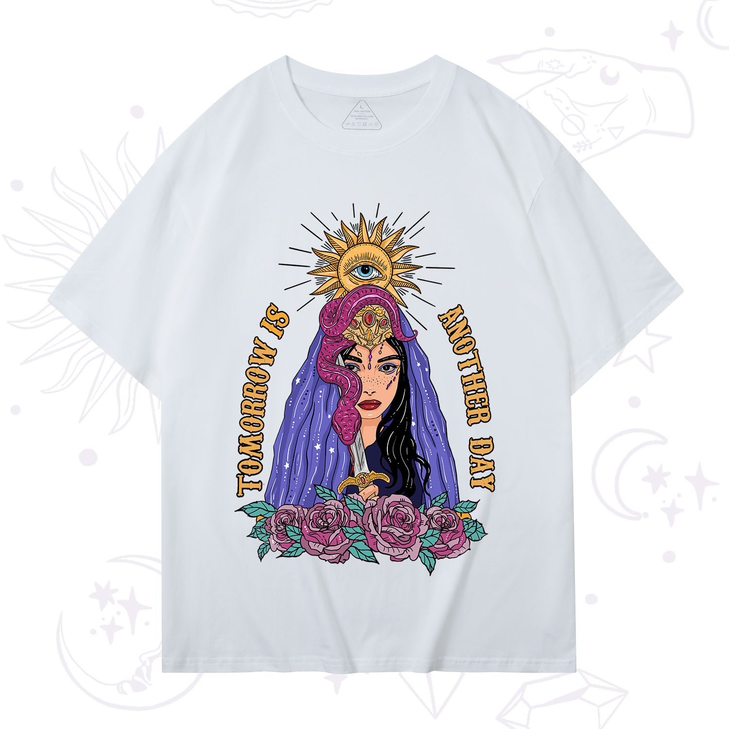 Purplehecate Prophetic Eye Witch T-Shirt