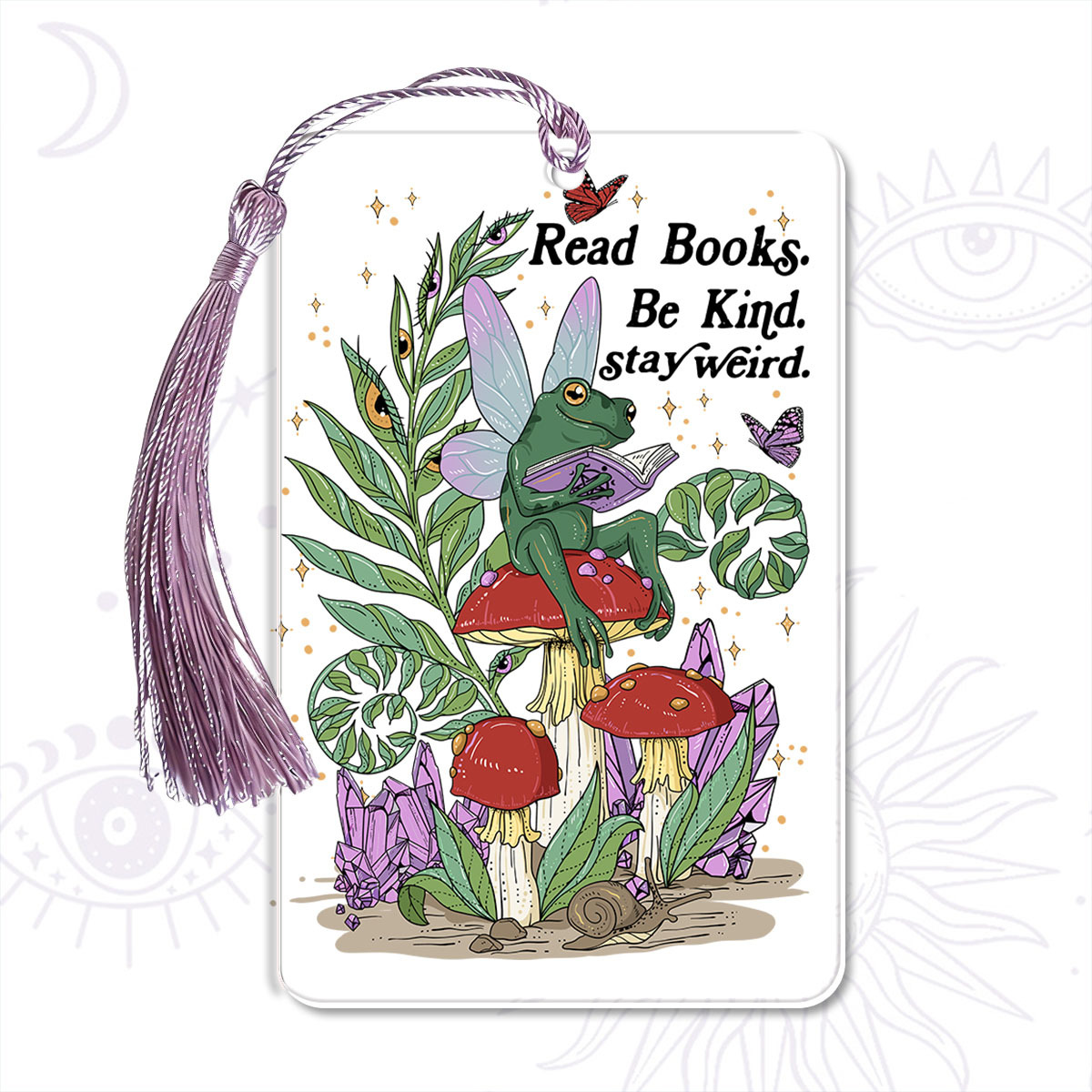 Purplehecate Read Books Be Kind Stay Weird Bookmark
