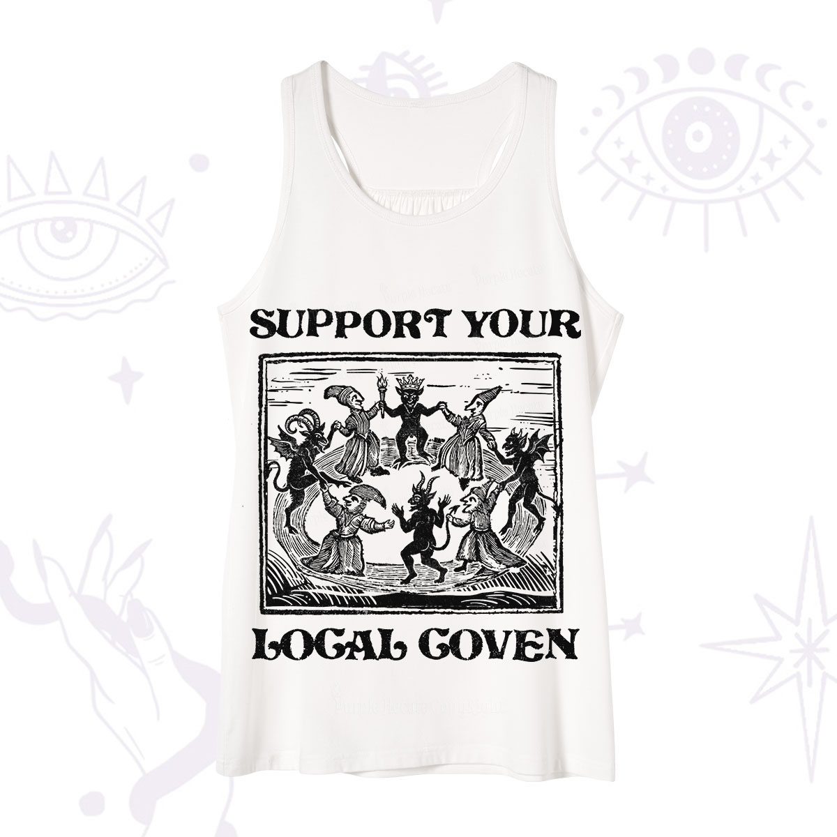 Purplehecate Support Your Local Coven Tank