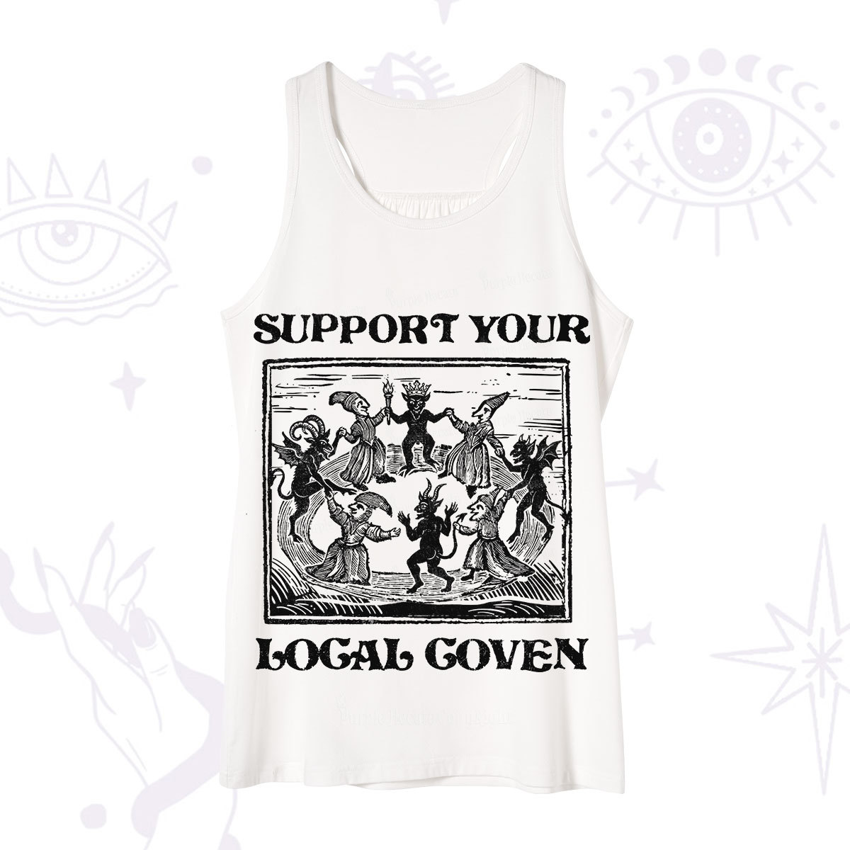 Purplehecate Support Your Local Coven Tank