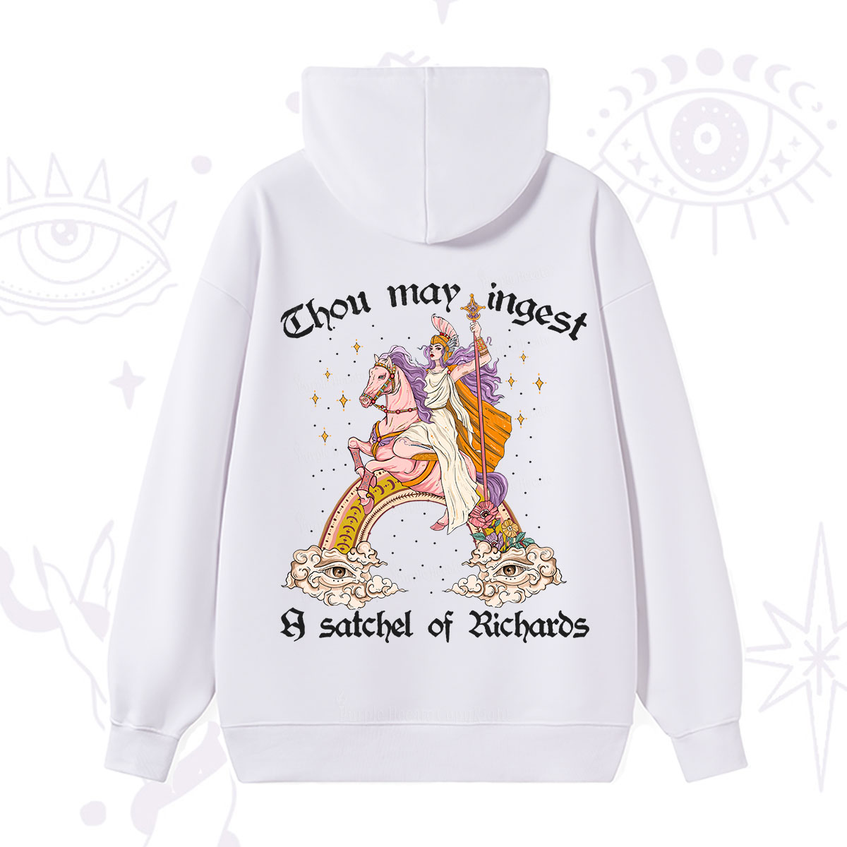 Purplehecate Thou may ingest a satchel of Richards Hoodie