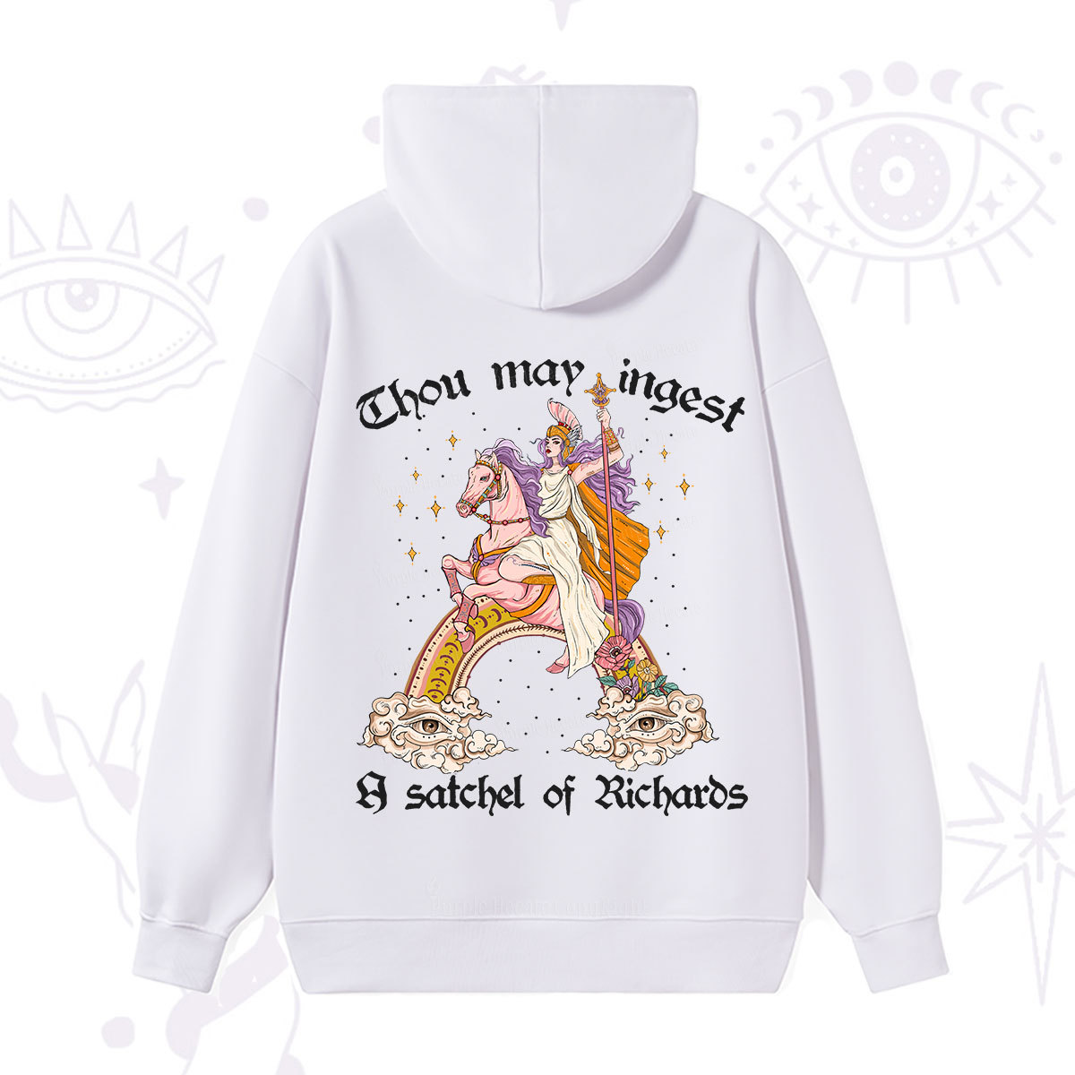 Purplehecate Thou may ingest a satchel of Richards Hoodie