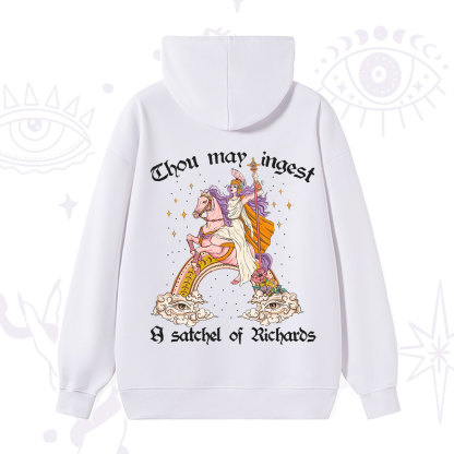 Purplehecate Thou may ingest a satchel of Richards Hoodie