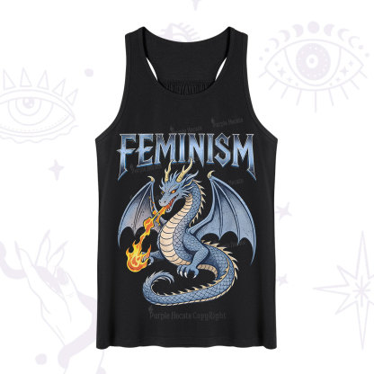 Purplehecate Feminism Dragon Fantasy Tank