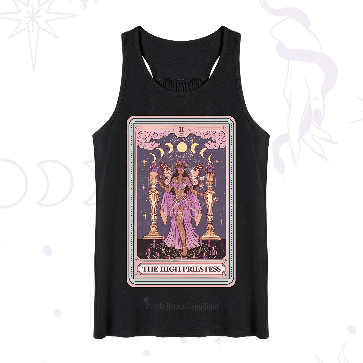 Purplehecate The Mystic High Priestess Tank