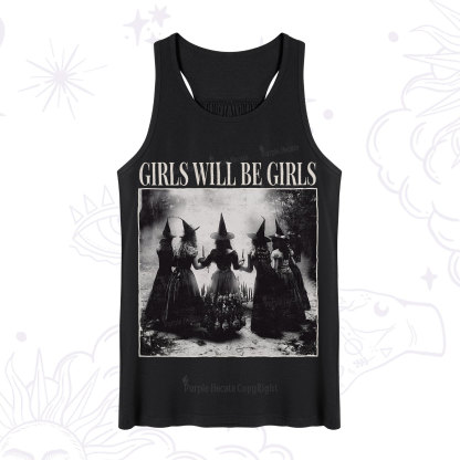 Purplehecate Girl Will Be Girl Witch Tank