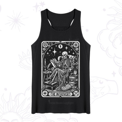Purplehecate The Introvert Tarot Card Tank