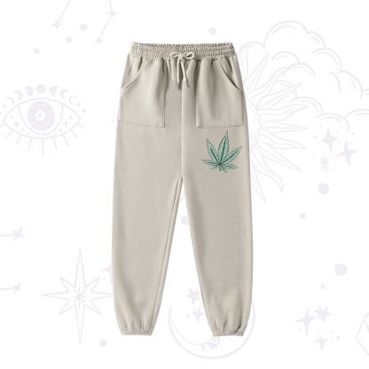 Purplehecate Sarcastic Weed Fleece Hoodie Suit
