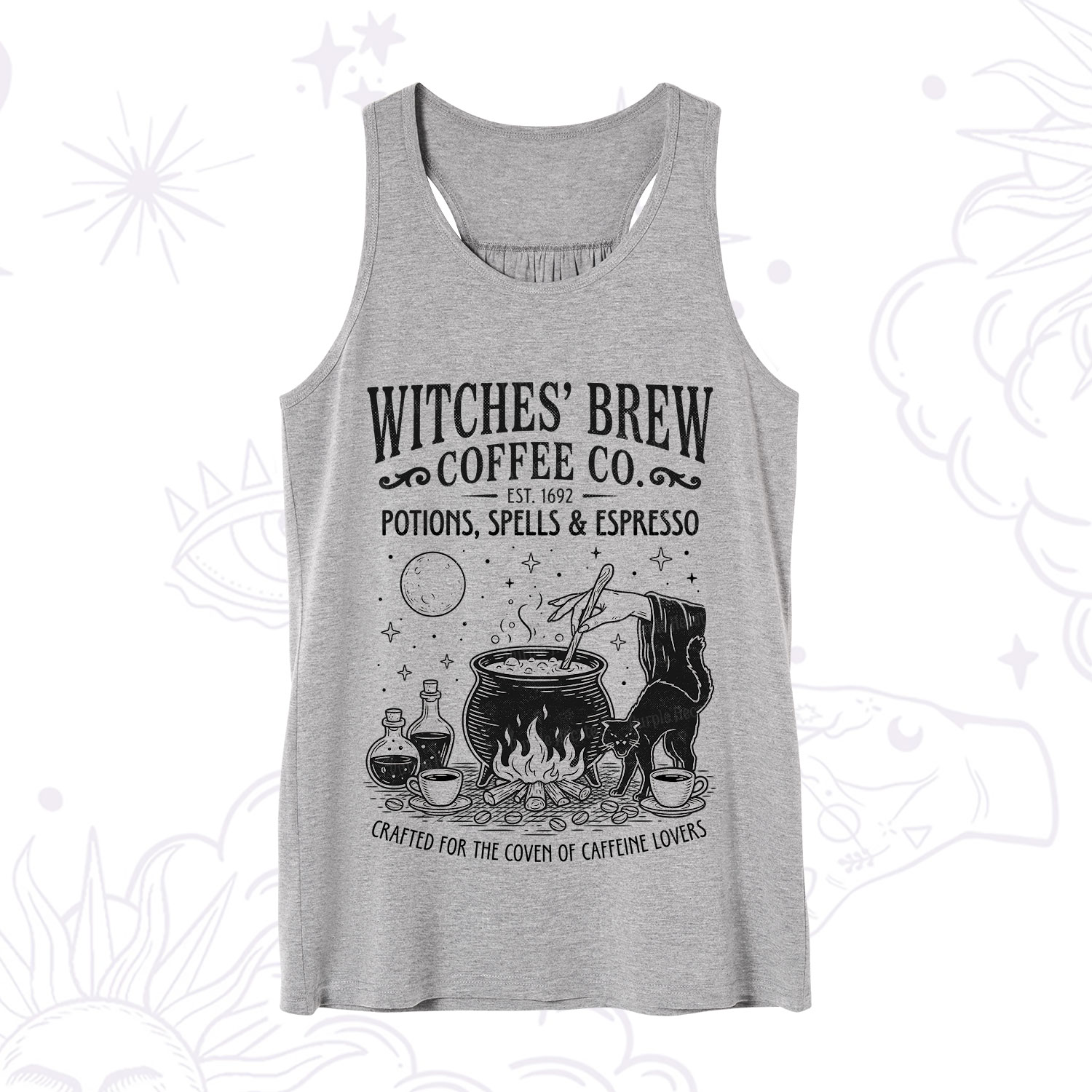 Purplehecate Witches' Brew Coffee Club Tank