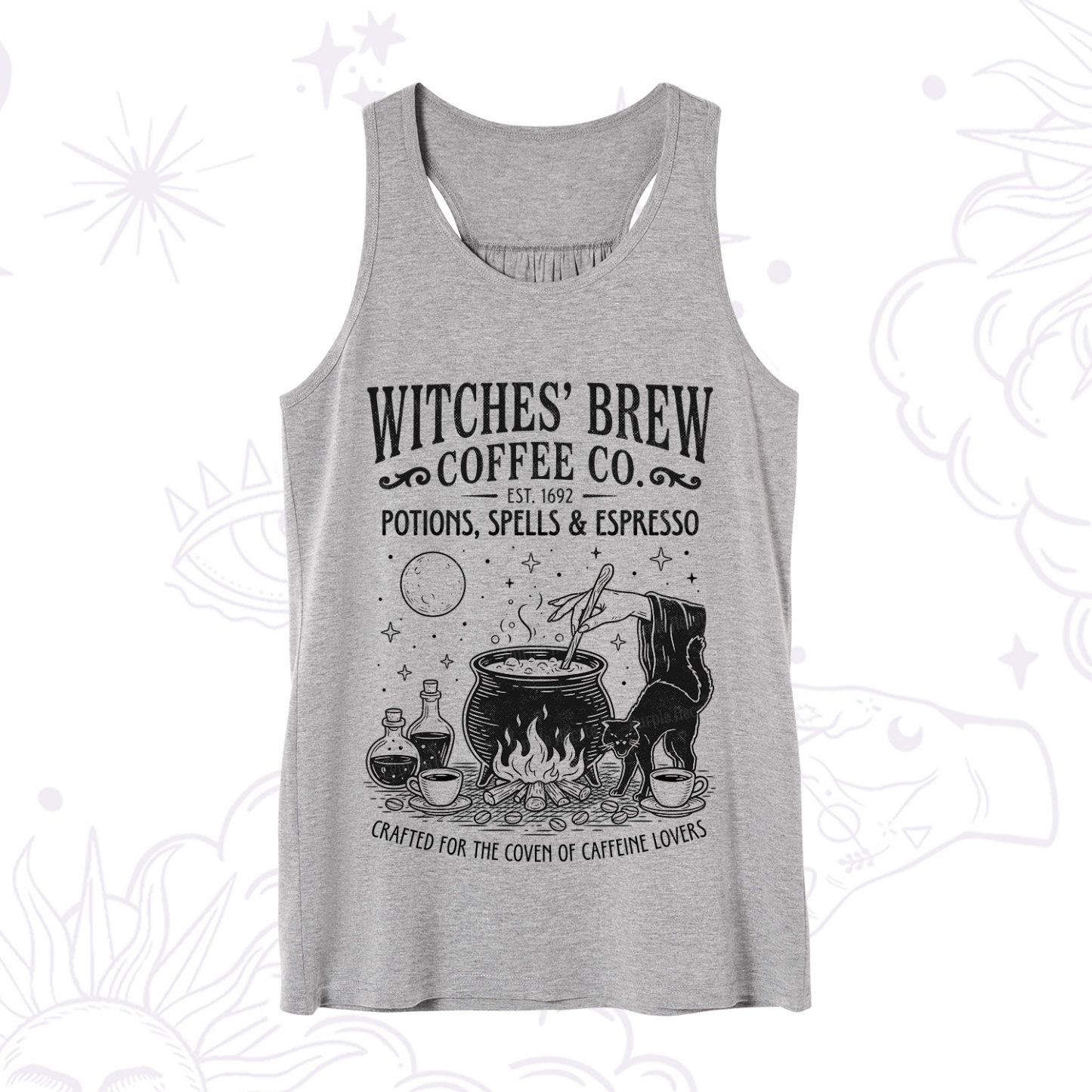 Purplehecate Witches' Brew Coffee Club Tank