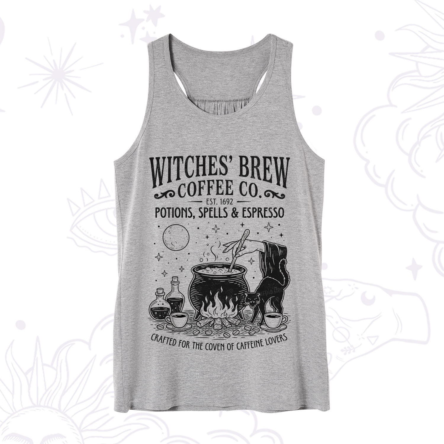 Purplehecate Witches' Brew Coffee Club Tank