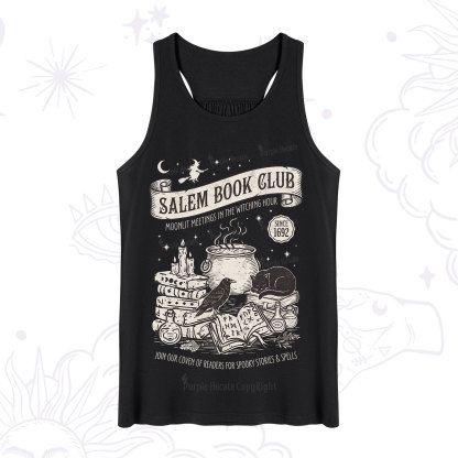 Purplehecate Salem Witch Book Club Tank