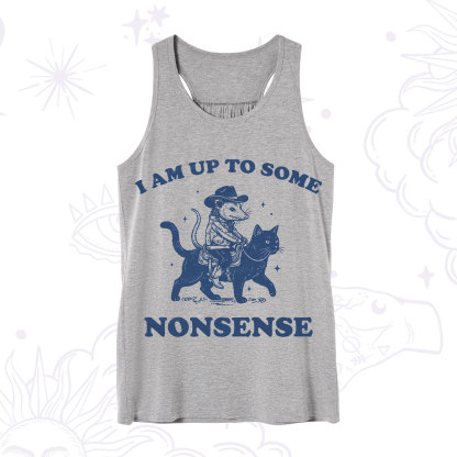 Purplehecate I Am Up To Some Nonsense Opossum Tank