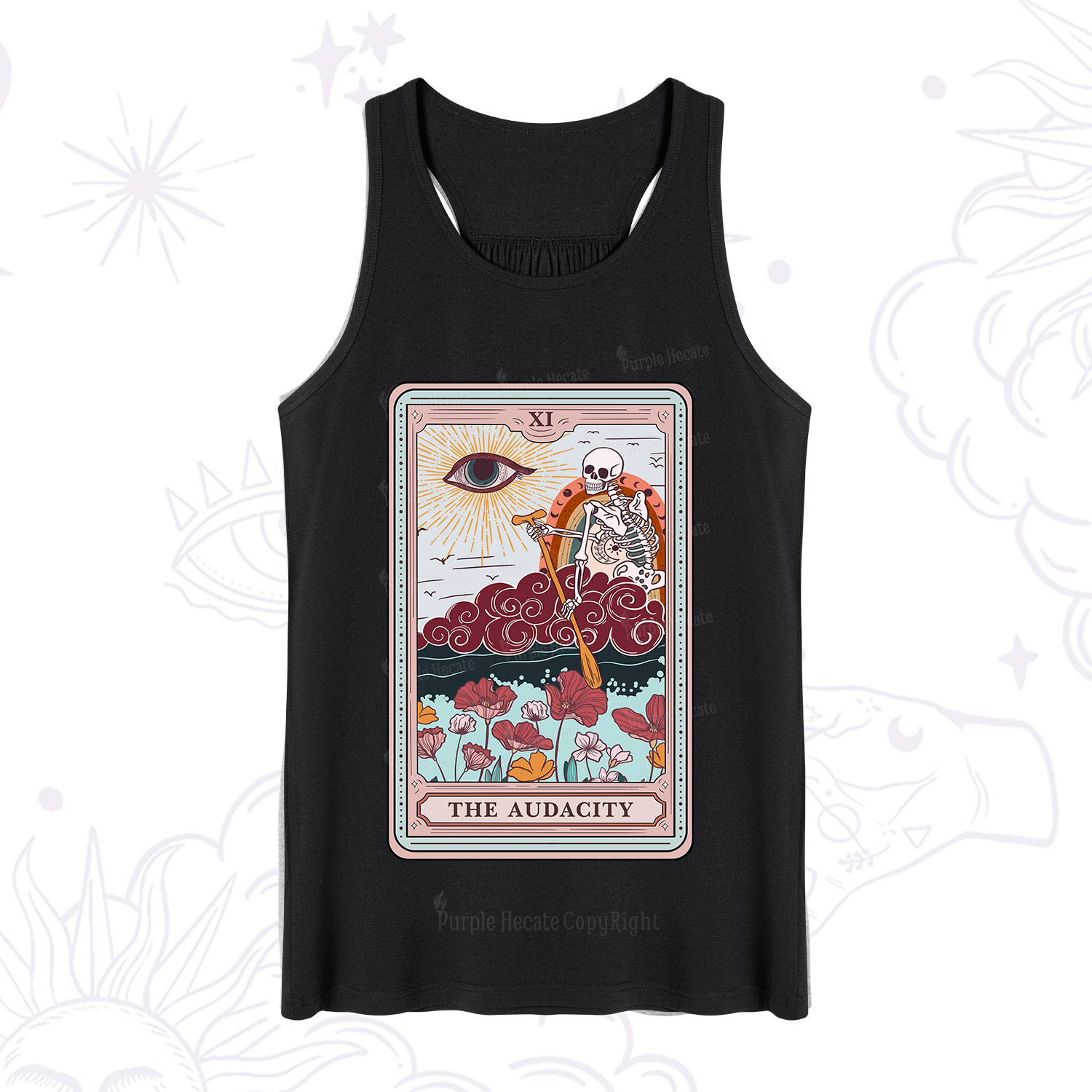 Purplehecate The Audacity Tarot Card Tank