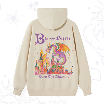 Purplehecate Burn The Oligarchy Hoodie
