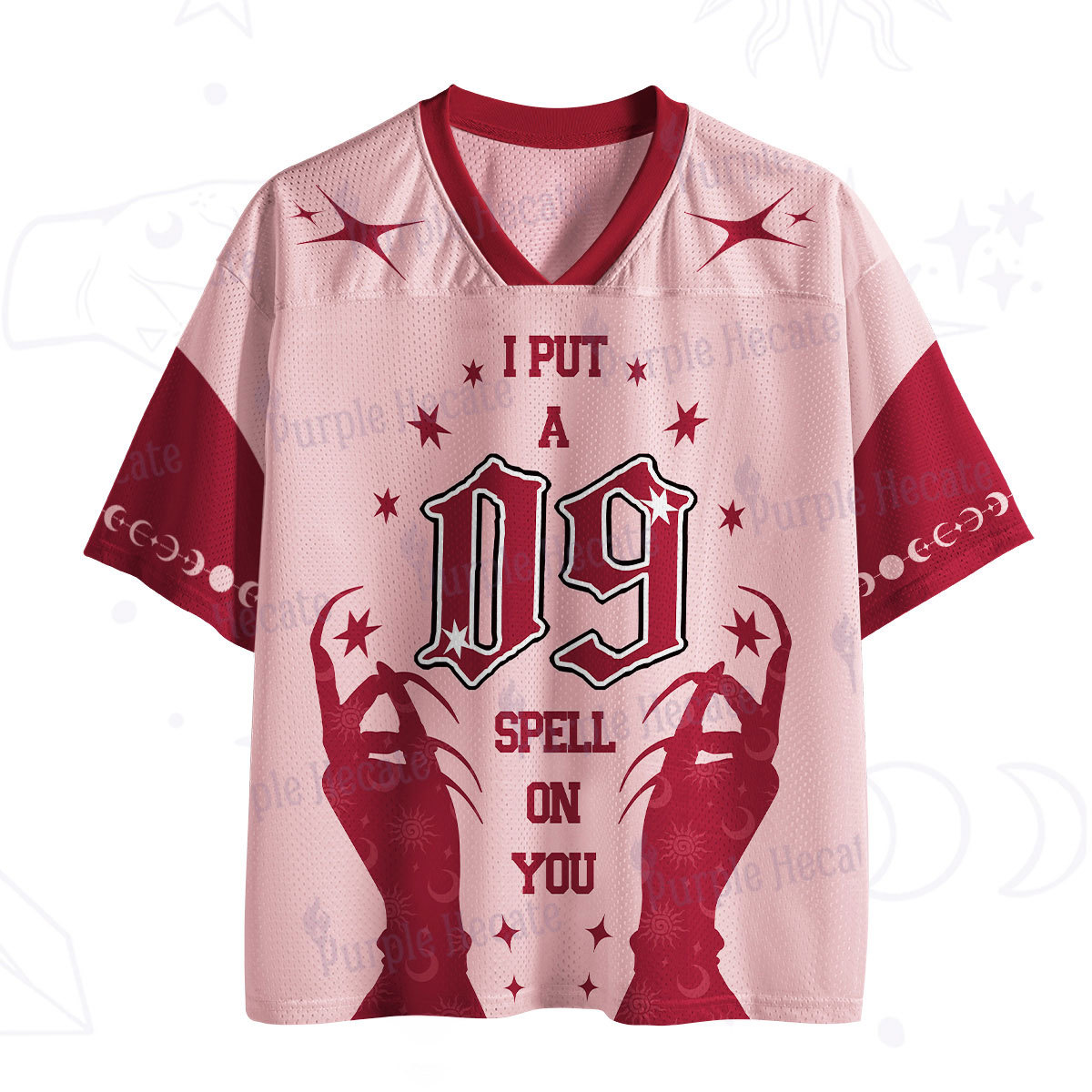 Purplehecate I Put A Witch Spell On You Mesh Jersey