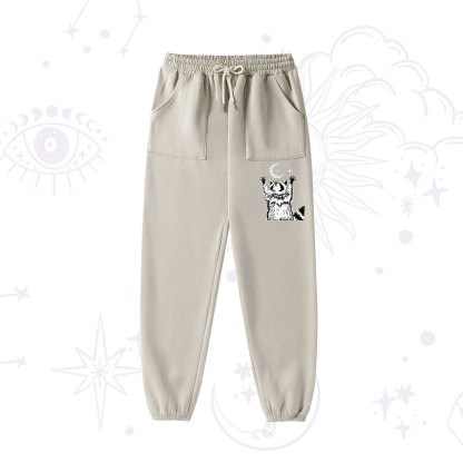 Purplehecate The In My Feral Era Oracle Card Fleece Hoodie Suit