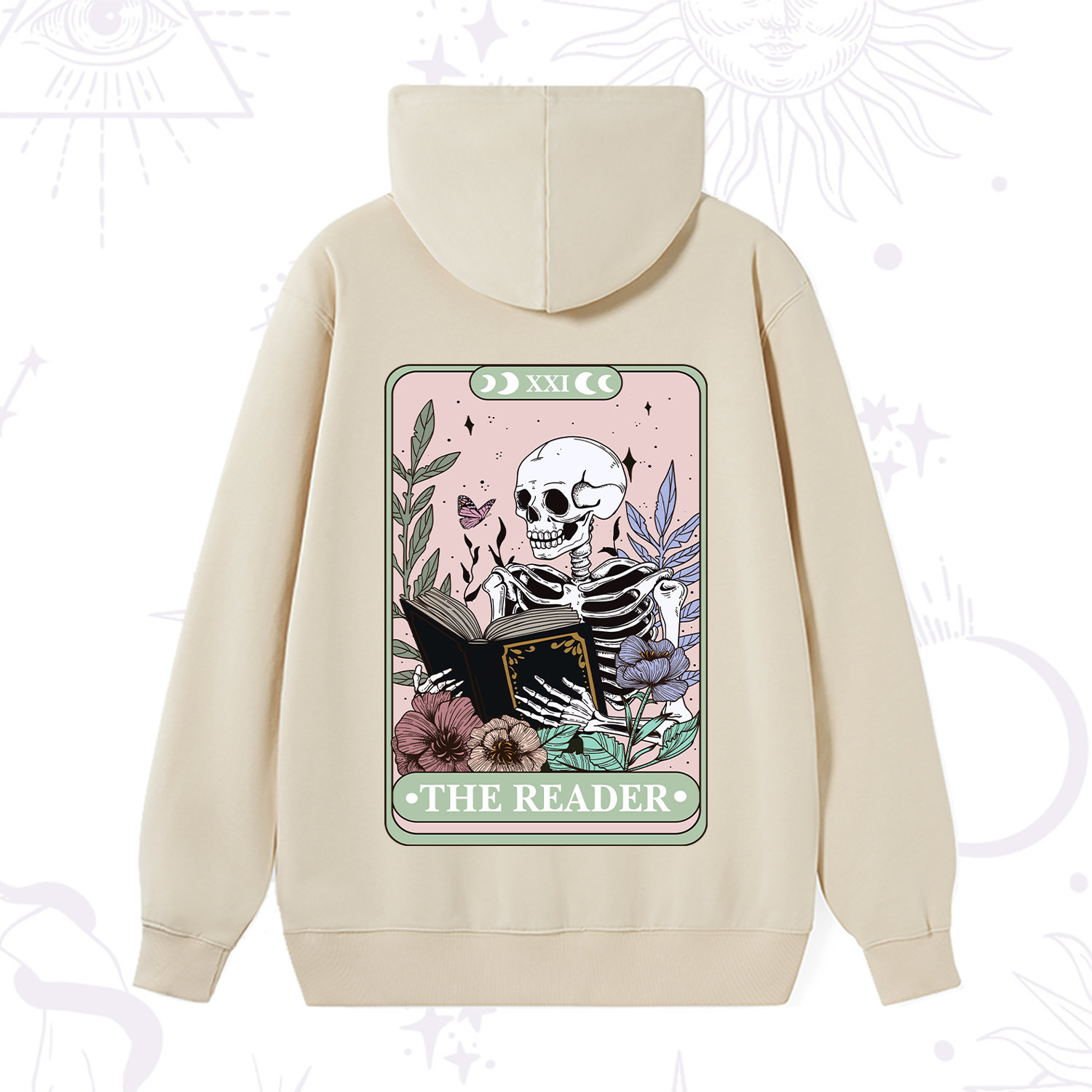 Purplehecate The Reader's Tarot Hoodie