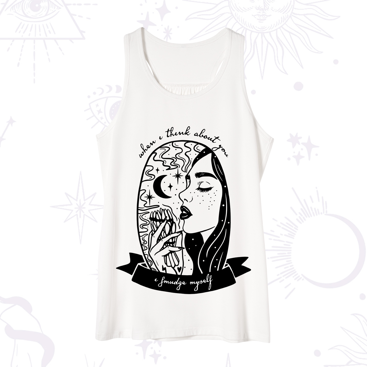 Purplehecate When I Think About You I Smudge Myself Tank