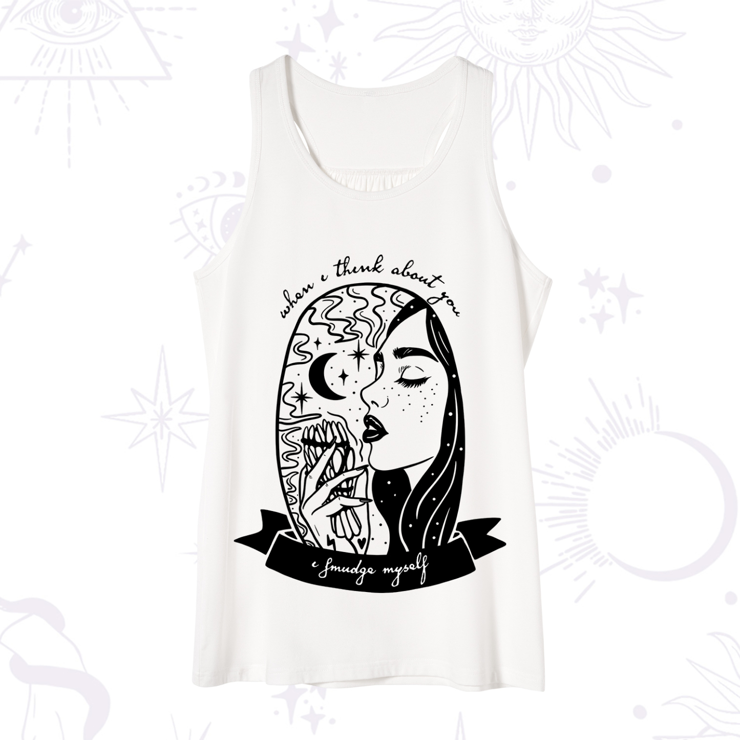 Purplehecate When I Think About You I Smudge Myself Tank
