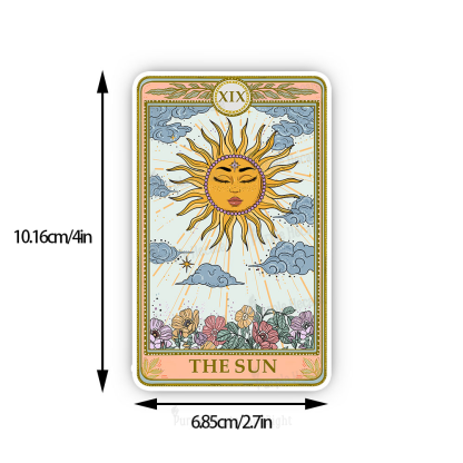 Purplehecate The Sun Tarot Sticker