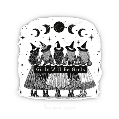 Purplehecate Girls Will Be Girls Witch Power
