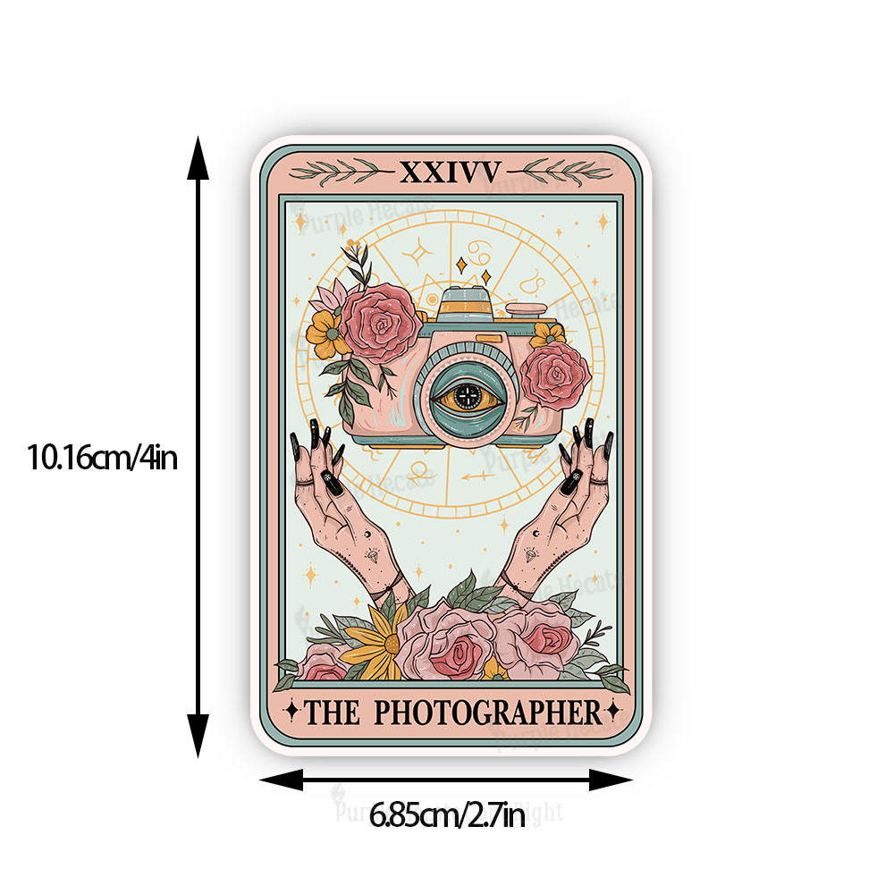 Purplehecate The Photographter Tarot Sticker