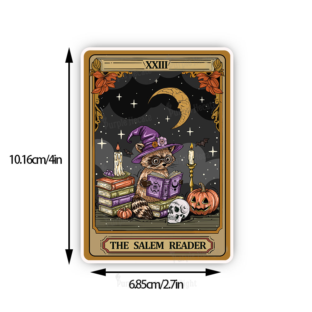 Purplehecate The Salem Reader Tarot Sticker