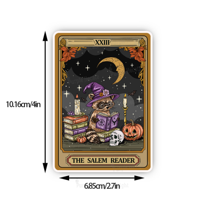 Purplehecate The Salem Reader Tarot Sticker