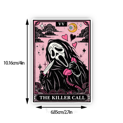 Purplehecate The Killer Call Tarot Sticker