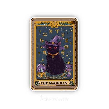 Purplehecate The Magician Tarot Sticker