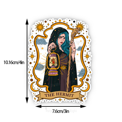 Purplehecate The Hermit Goddess Sticker