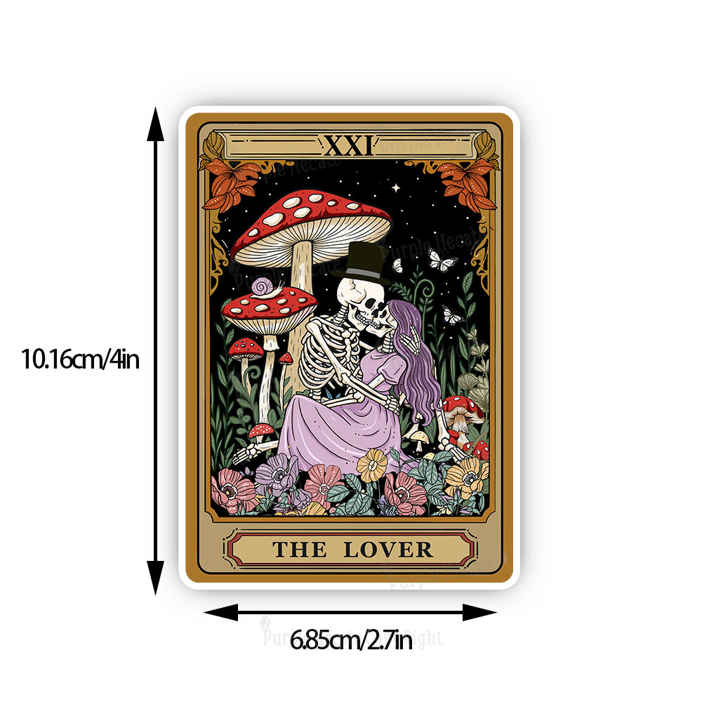 Purplehecate The Vintage Lover Tarot Sticker
