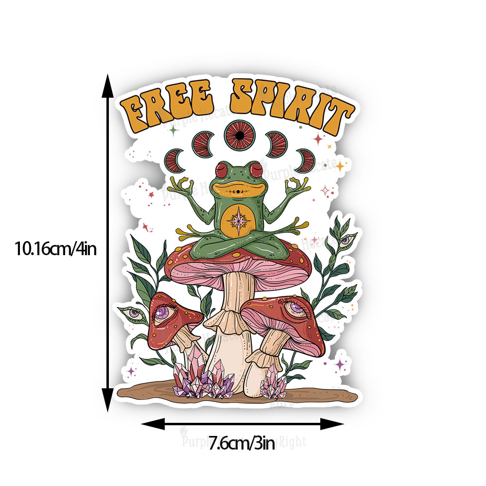 Purplehecate Free Spirit Sticker