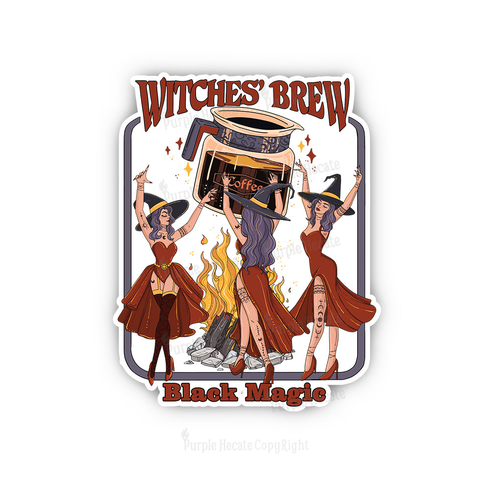Purplehecate Witches' Brew Sticker
