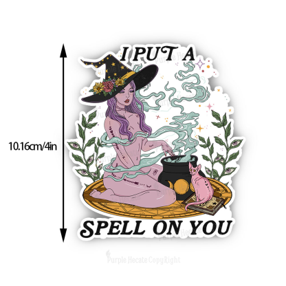 Purplehecate I Put A Spell On You Sticker