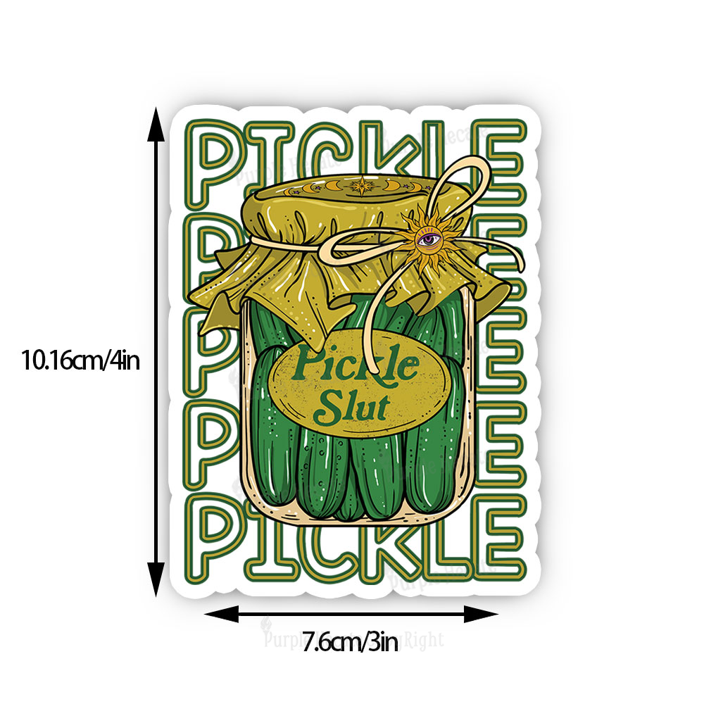 Purplehecate Pickle Slut Sticker