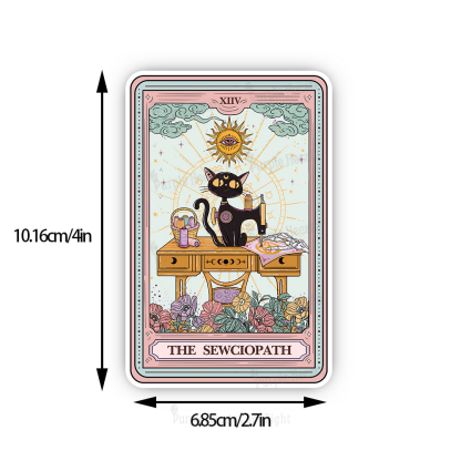 Purplehecate The Sewciopath Tarot Sticker