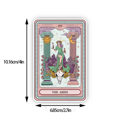 Purplehecate The Aries Goddess Tarot Sticker