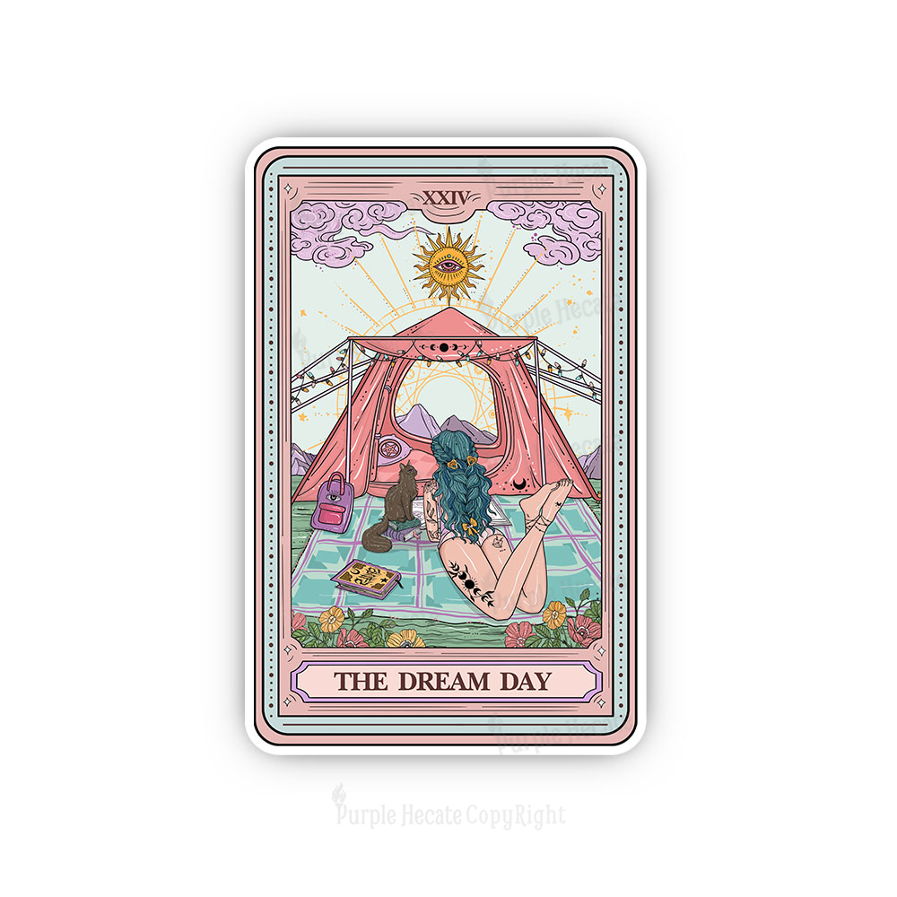 Purplehecate The Dream Day Tarot Sticker