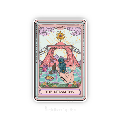 Purplehecate The Dream Day Tarot Sticker