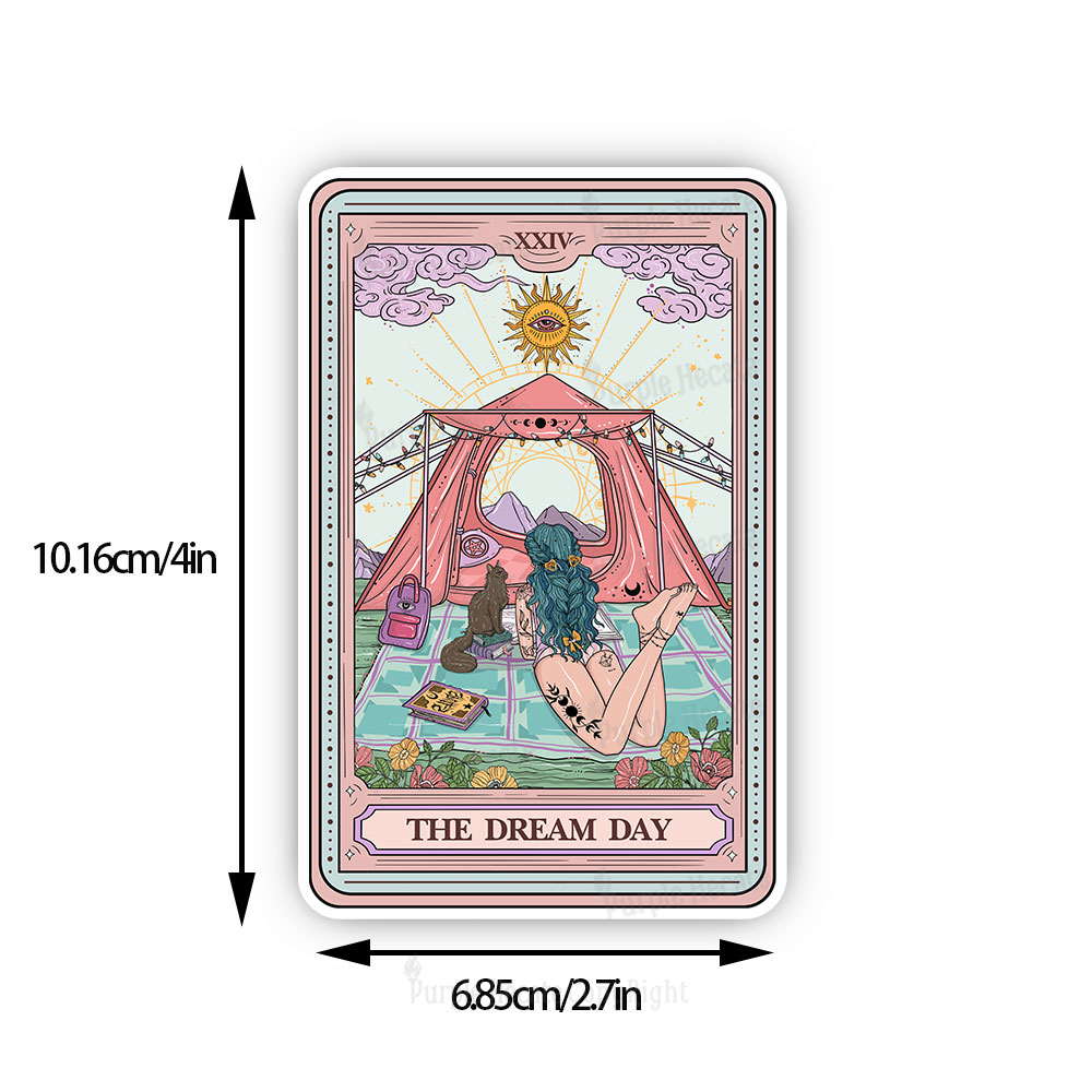 Purplehecate The Dream Day Tarot Sticker