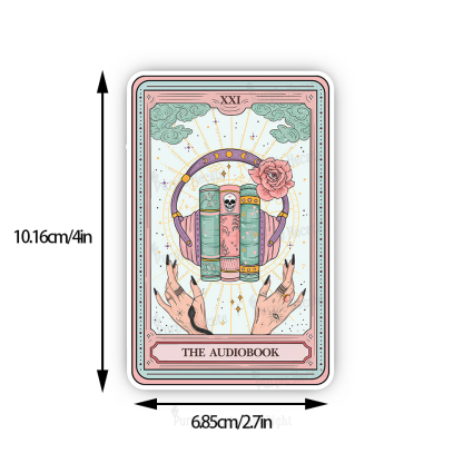 Purplehecate The Audiobook Tarot Sticker