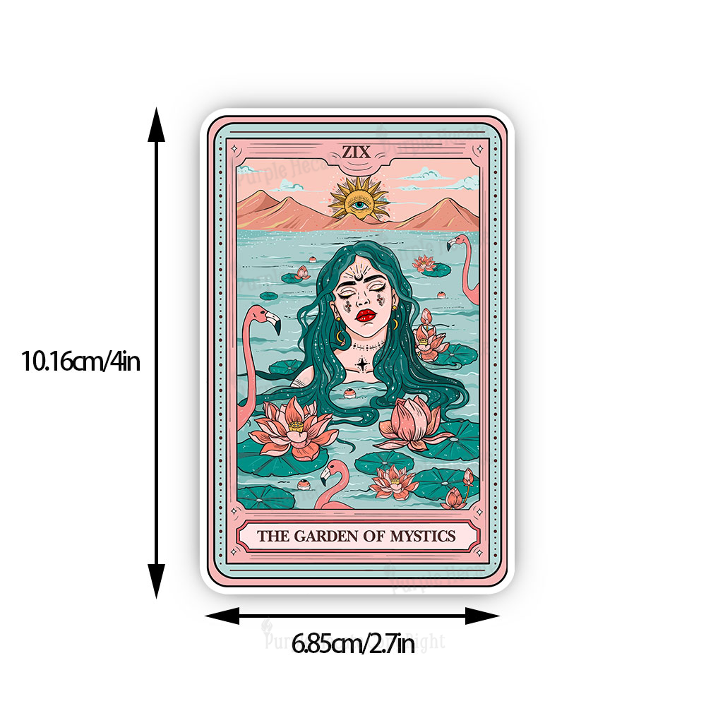 Purplehecate The Garden Of Mystics Tarot Sticker