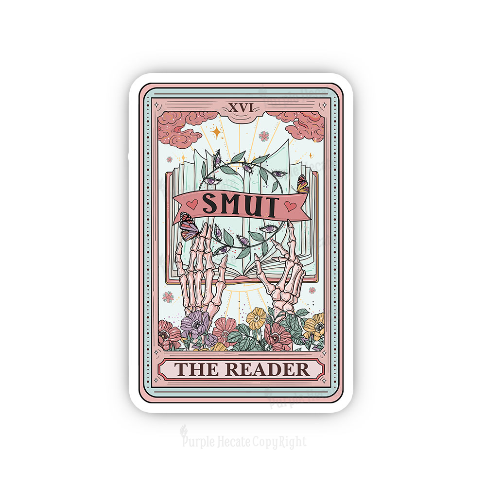 Purplehecate The Smut Reader Tarot Sticker