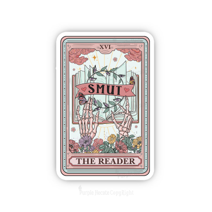 Purplehecate The Smut Reader Tarot Sticker