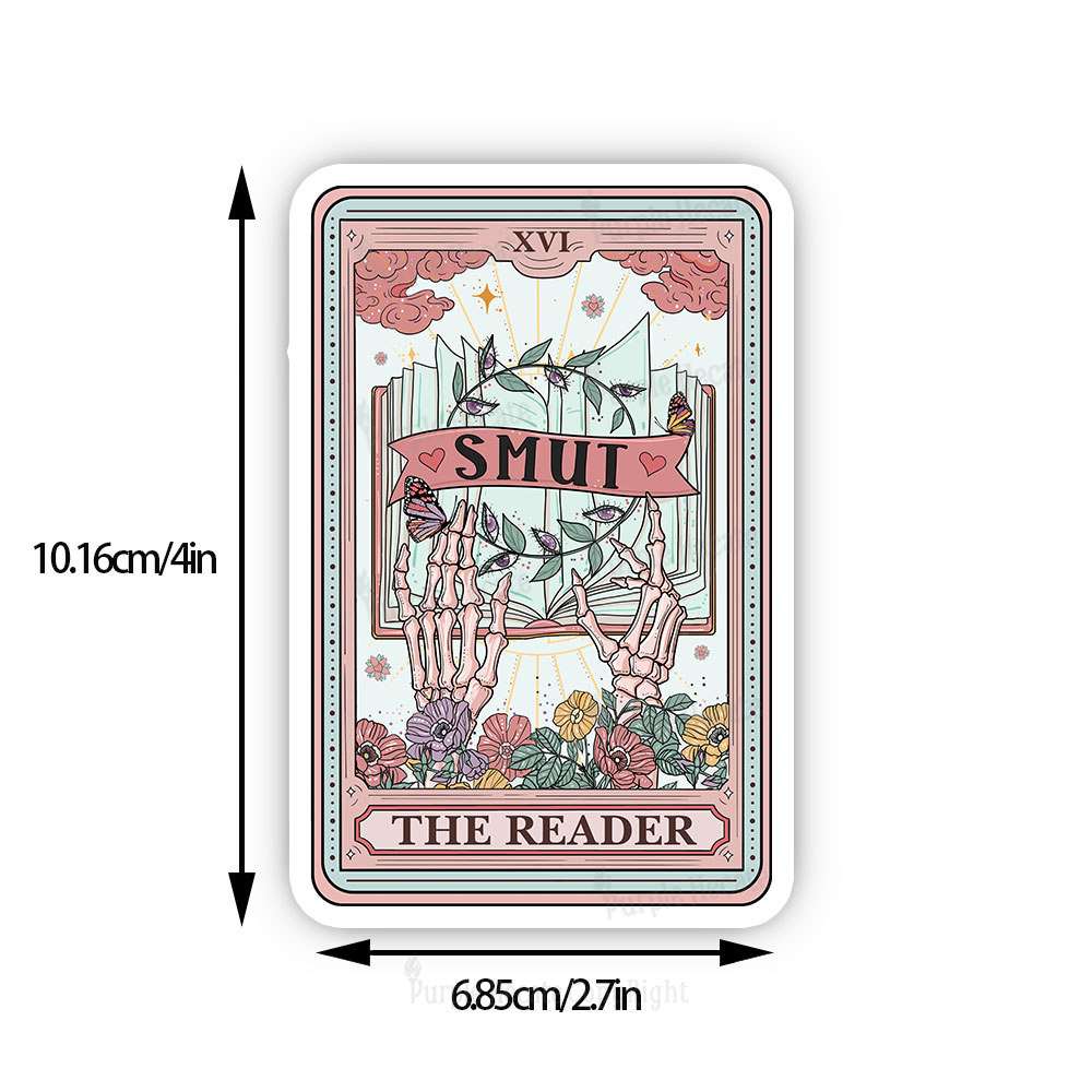 Purplehecate The Smut Reader Tarot Sticker