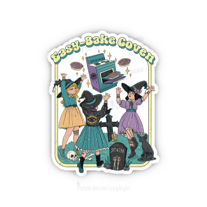 Purplehecate Easy Bake Coven Sticker