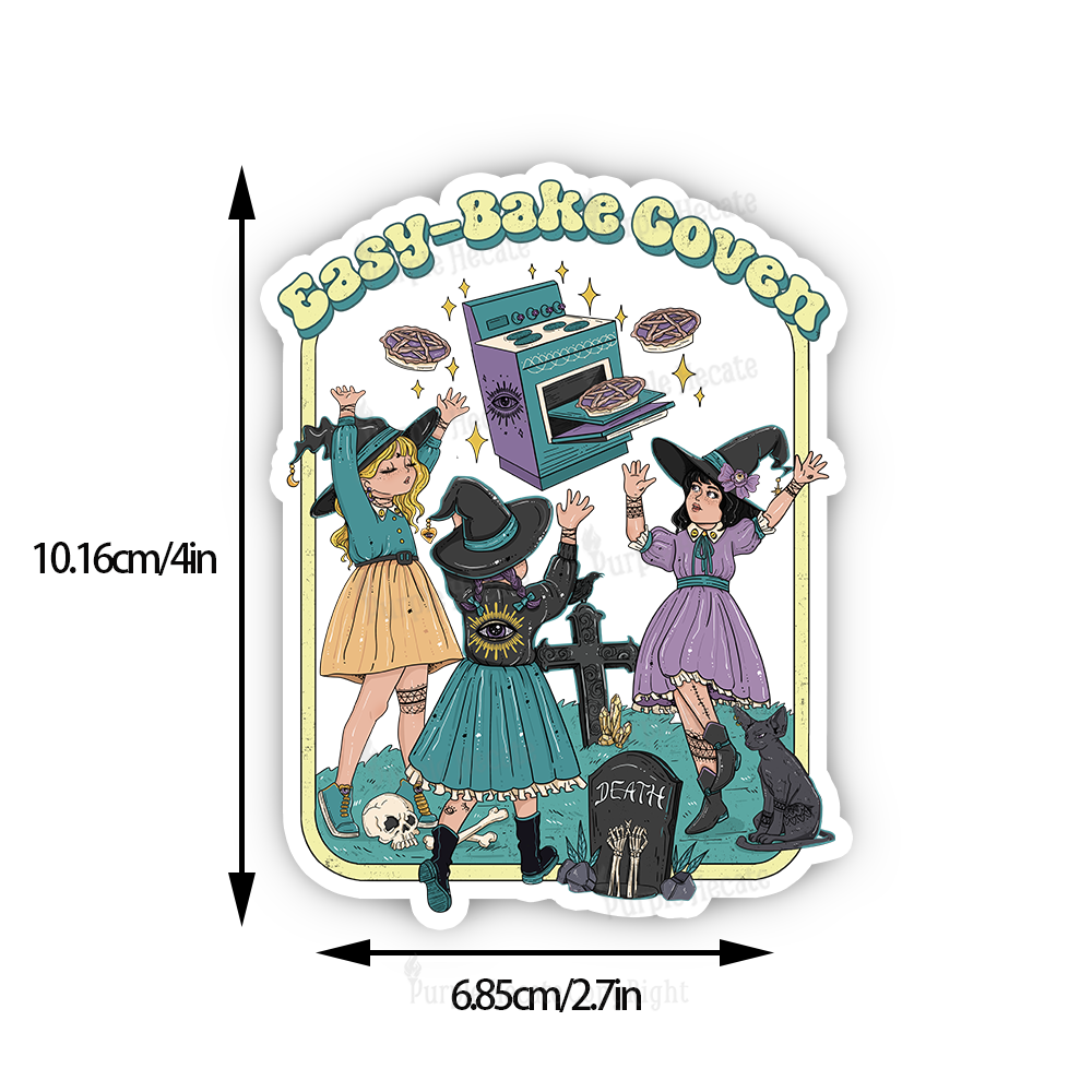 Purplehecate Easy Bake Coven Sticker